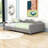 Upholstered Daybed with Sherpa Fabric-350131820-349787540
