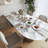  16-piece White Embossed Mesh Bone China Dinnerware With Lightweight Durable Chip Resistant Design Service For 4