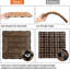 30cm L x 30cm W Interlocking Wood Deck Tile-1914721049