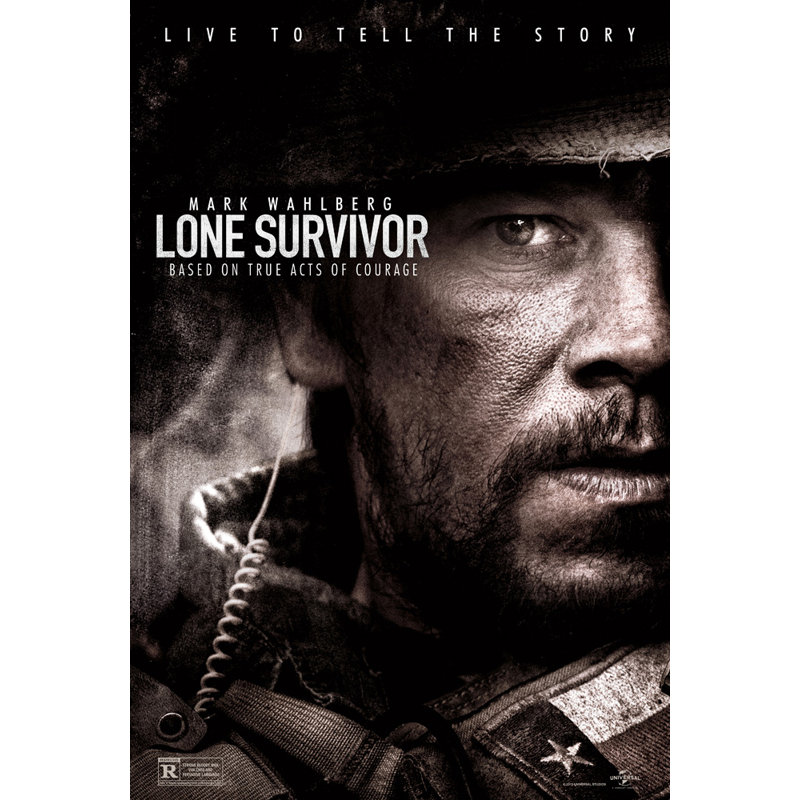 Lone Survivor, H 24 po x l 16 po