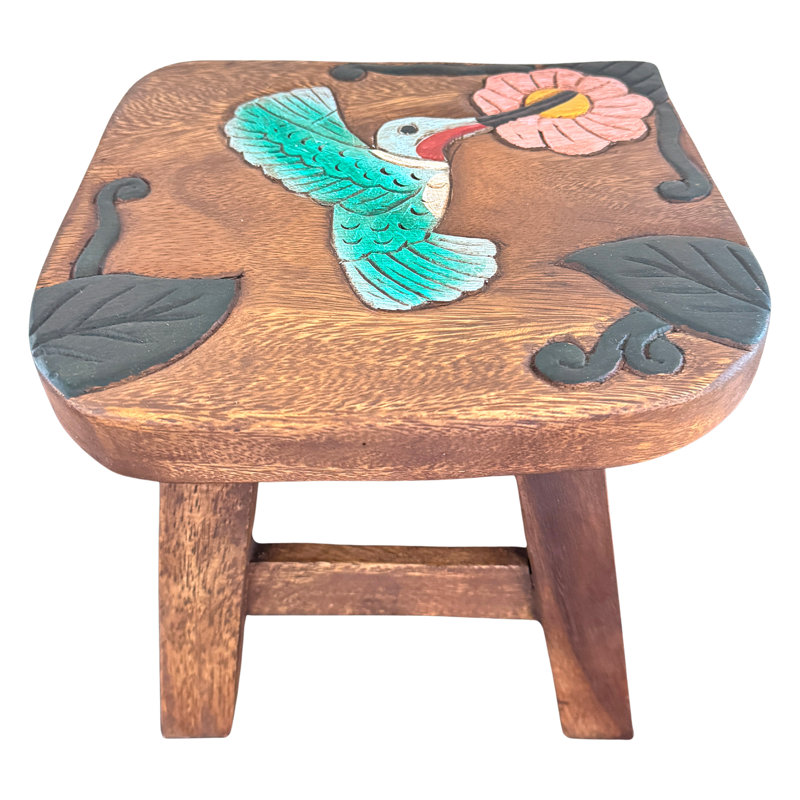 Etsuko Brown Animals Step Stool