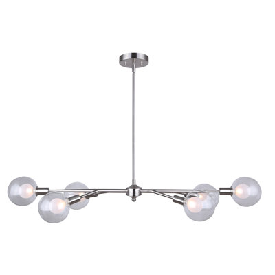Lustree spoutnik 6 lumières Poitras