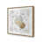 Brushed Gold Single Picture Framed, Solid Wood