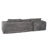 Harvill Boneless 2 - Piece No Assembly Required Upholstery Free Combination Cloud Sectional Sofa with Pillow-1262020726-1264245005