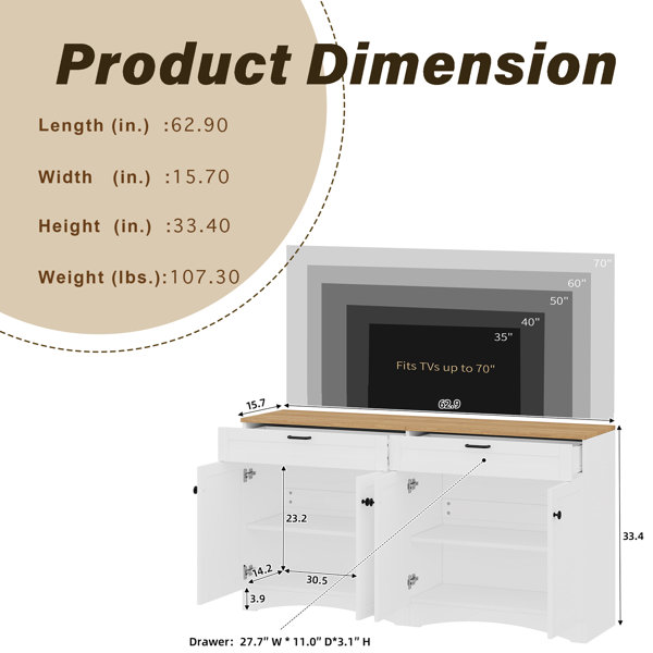 Dimensions du produit