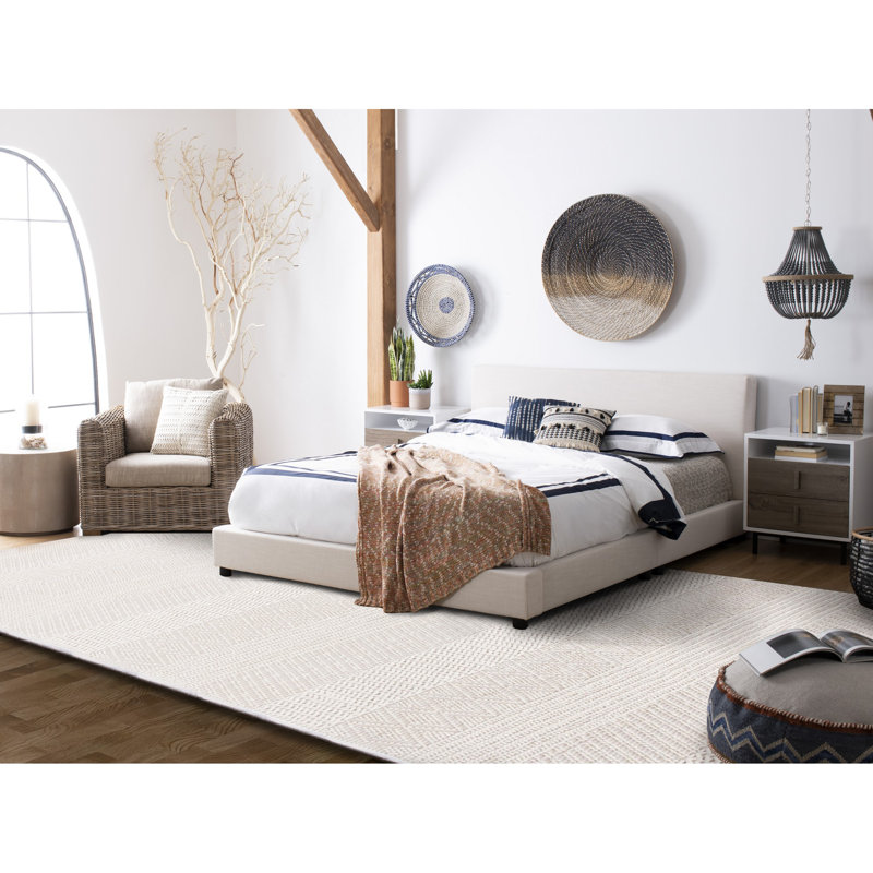 Tapis Natura 213 ivoire, Rectangle 8 pi x 10 pi