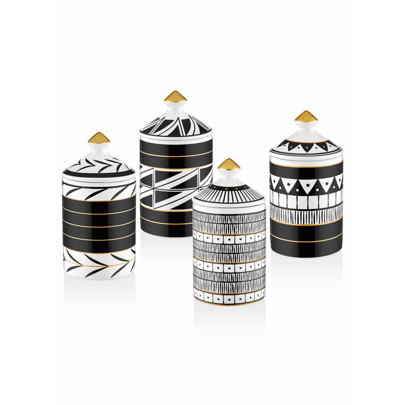 Stoneware Canister - Set of 4