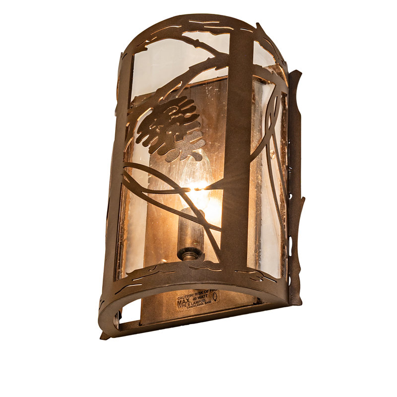 1 - Light Flush Mounted Sconce