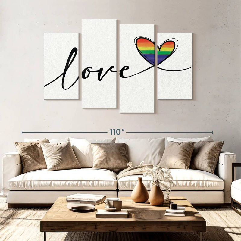 Kema Heart Love Wall Sign