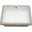 Elegant Ceramic Bathroom Sink - Rectangular Undermount For A Classy Look Fixture