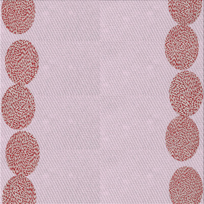 Tapis mauve/brun à motifs légers