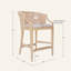 Tabouret de bar en rotin-1373785446