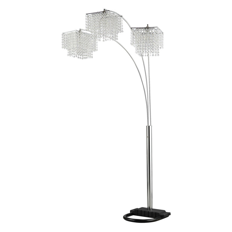 Lampe sur pied en cristal 90 pouces