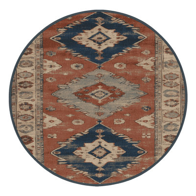 Machine Washable Overdyed Brown Area Rug