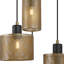 Luminaire suspendu cylindrique à 3 lumières Bayern