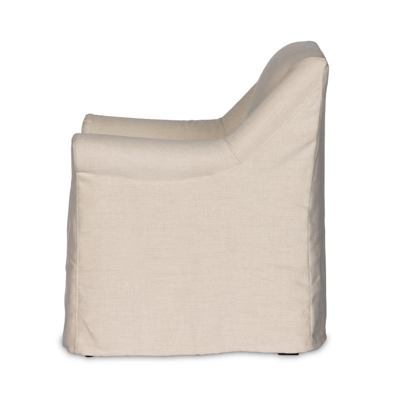 Bridges Upholstered Arm Chair, Brussels Natural