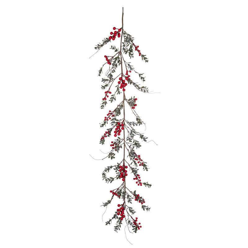 4'' in. Faux Berry Garland