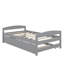 Lit plateforme simple avec lit gigogne-77471011