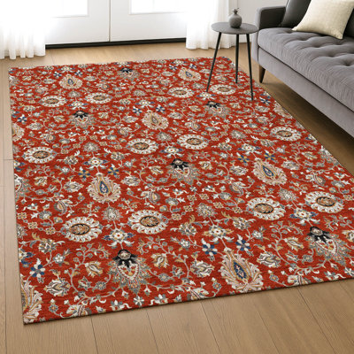 Premium Machine Washable Mayfield AMF2192 global Rug