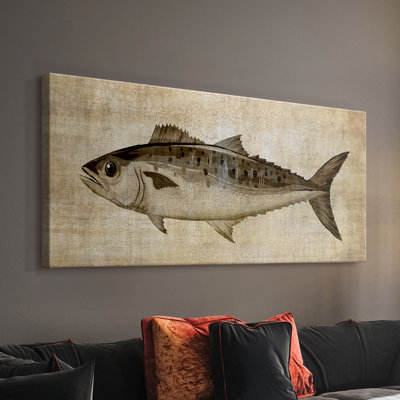 Big Catch II - Toile tendue avec châssis - Prêt à accrocher