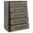 Carlwirt 5-drawer Bedroom Chest Taupe Oak-1186719688
