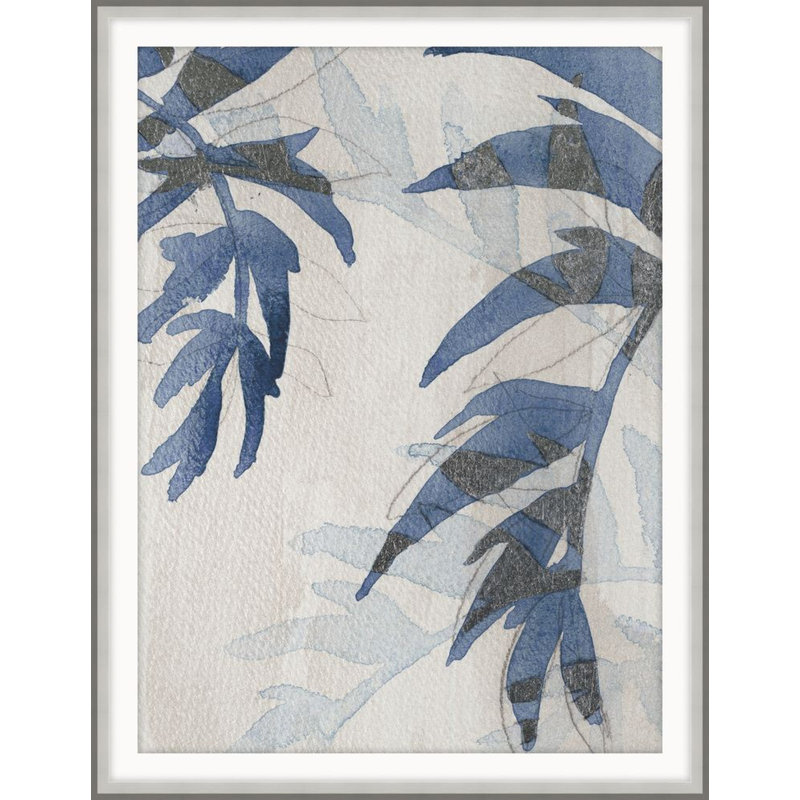 As the Leaves Grow 1 Framed Print, 24" H x 19" W x 2" D