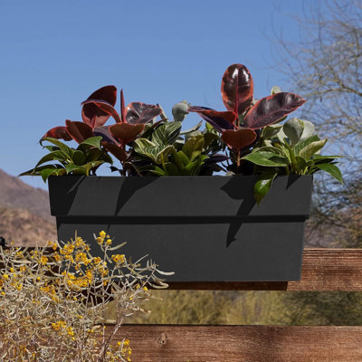 Pot à fleurs en plastique recyclé Matsuko
