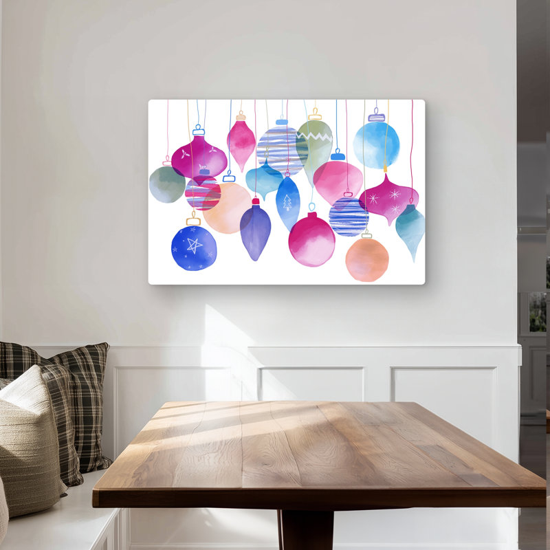 Magic holidays - Illustrative Holidays Metal Print for Decor