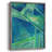 GeometricInCoolIV Framed Print - Solid Wood-602066522