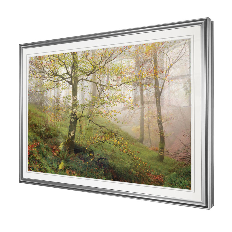 «Spring or Fall», reproduction, H 20 po x l 24 po x P 1,5 po, Cadre argenté