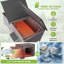 Grande maison d'extérieur chauffée pour chat avec doublure isolée pour 1 à 4 chats | avec coussin chauffant, câble résistant au mâchonnage, abri pour chat extérieur résistant aux intempéries, imperméable et coupe-vent