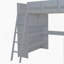 Lit mezzanine avec bureau et tablette Kayllum-630013767