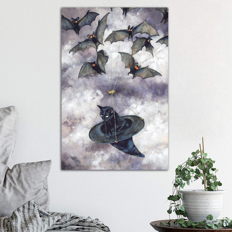 «Batmobile» - Imprimé, H 26 po x l 18 po x 1,5 po, Toile tendue