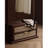 Elegant Black Walnut & Rattan Coat Rack