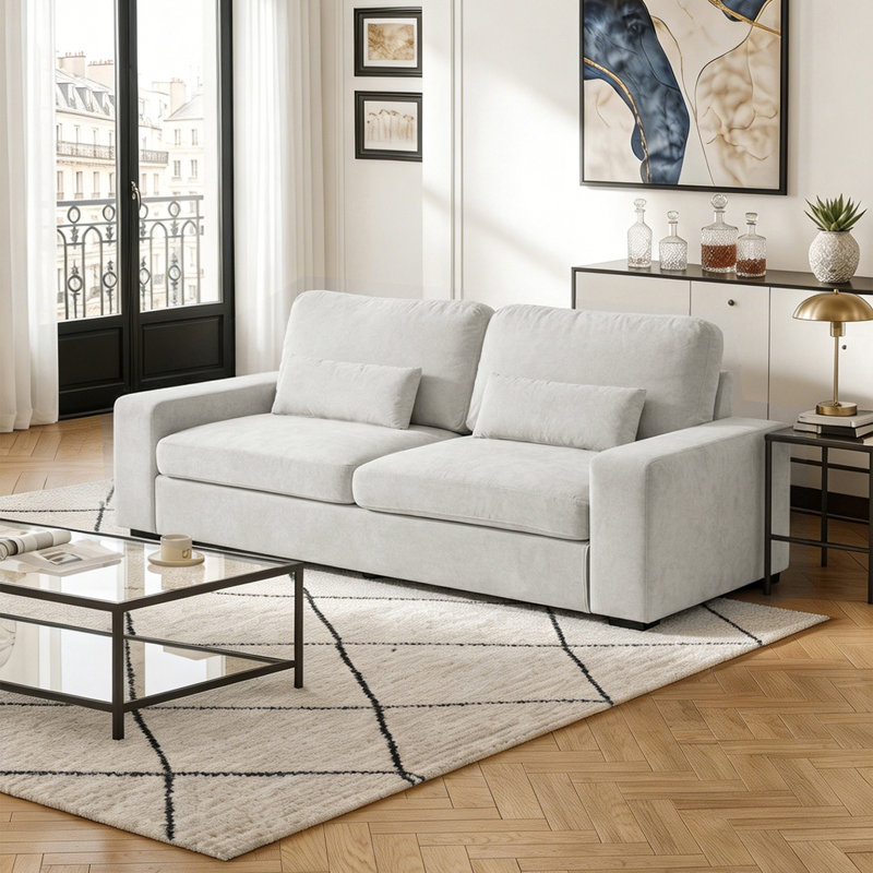 2 Seater Sofa, Grey