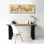  «Gardeners Shelf» par Cheri Blum, art mural sur toile, 60 po x 20 po