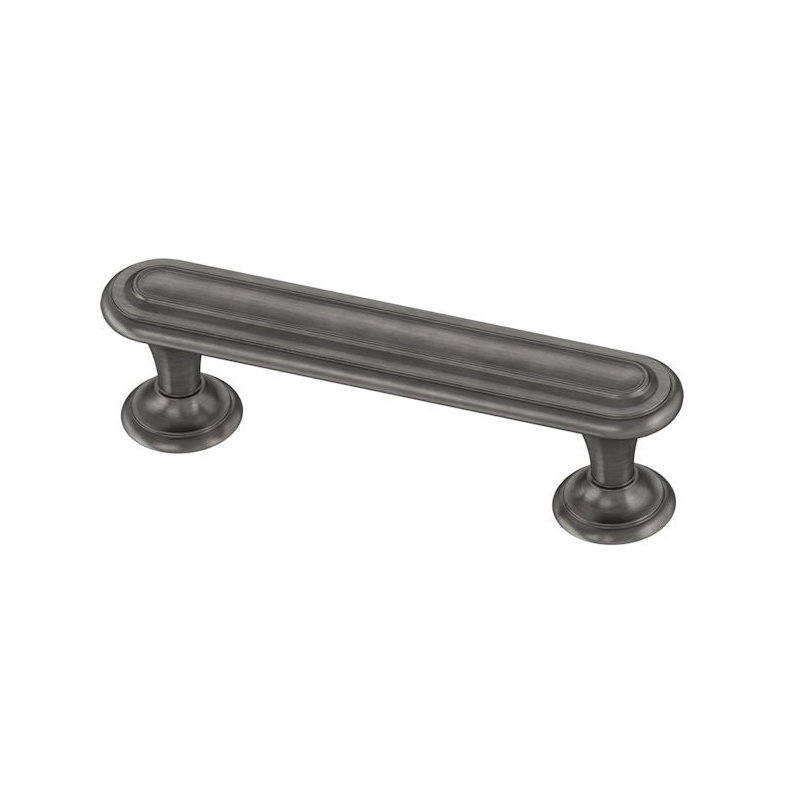 3" Harmon Pull Heirloom Silver