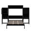Grand lit escamotable avec bureau, coiffeuse et armoires-1262438977