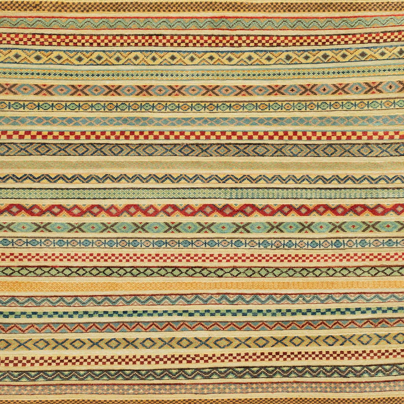 Abstract Indoor Rug, Square 4'