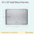 Pro-Bake Bakeware Aluminized Steel, Includes Cookie Pans, Loaf Pan, and Pizza Pan, 4-Piece, Silver