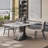 Picture colour Rectangular Sintered Stone tabletop Dining Table-111096274