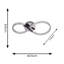 Abiodun Plastic LED Wallchiere