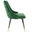 Chaise parsons capitonnée en velours-148914996