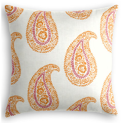 Mandha Linen Square Pillow Cover & Insert