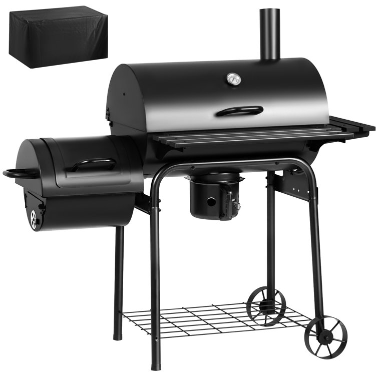 Nexgrill 17.5 in. Barrel Charcoal BBQ Grill in Black