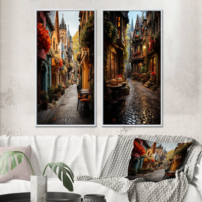 Allemagne, Allemagne, vieille ville, "Allemagne, Allemagne, vieille ville", 2 pièces