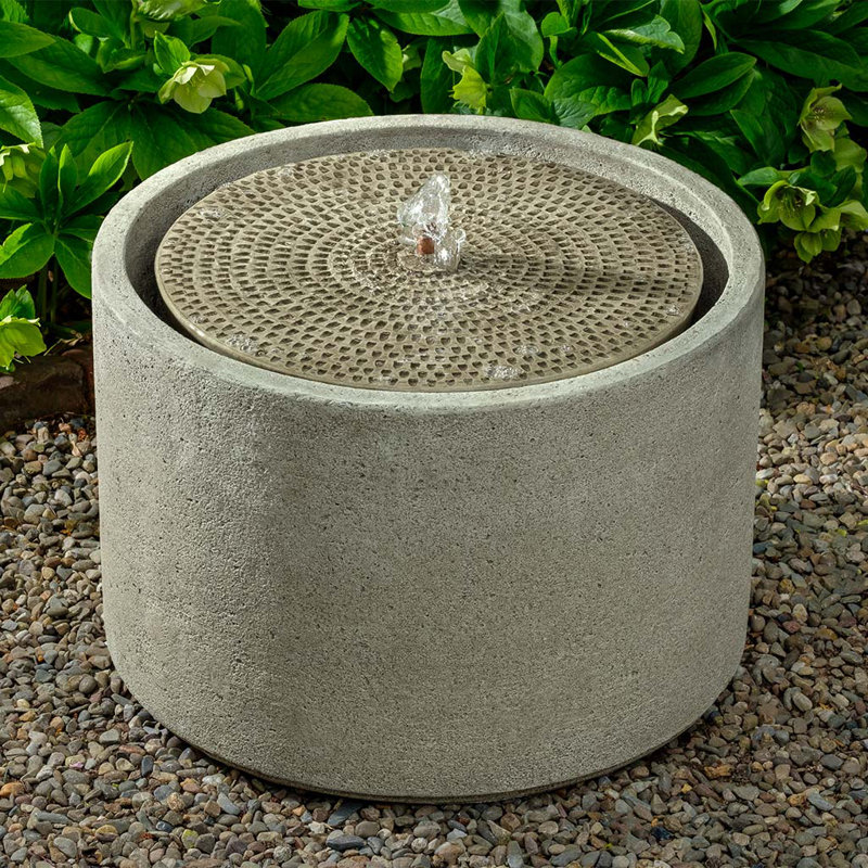 Salinas Cosmos Fountain, 13" H x 18" W x 18" D
