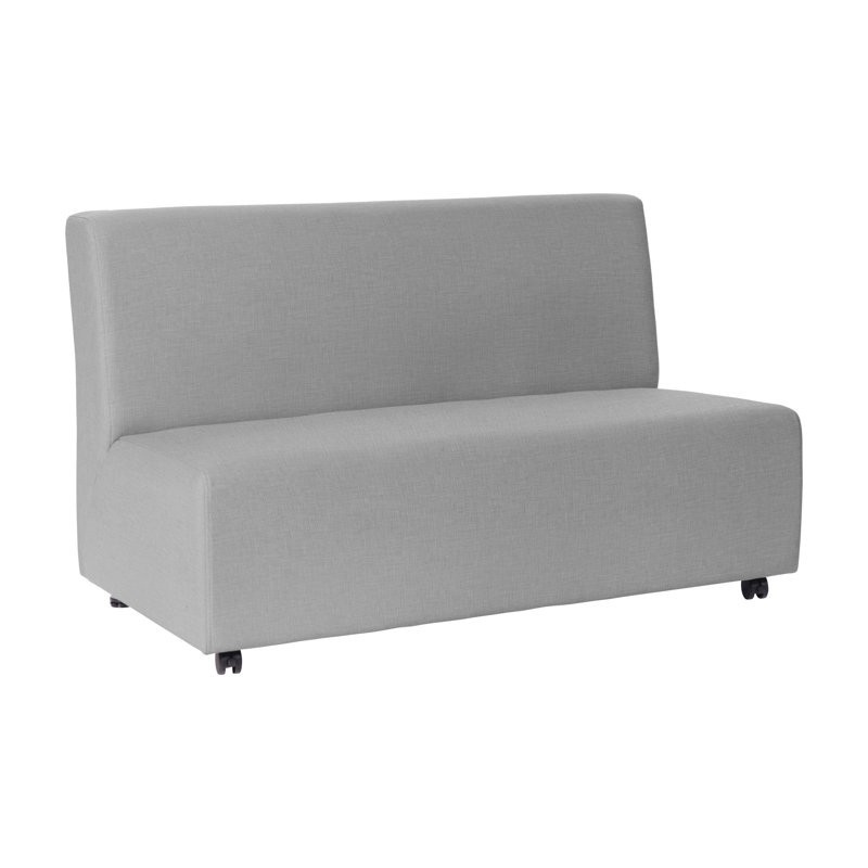 Canapé mobile sans accoudoirs Pro Series, Gris ardoise ardoise