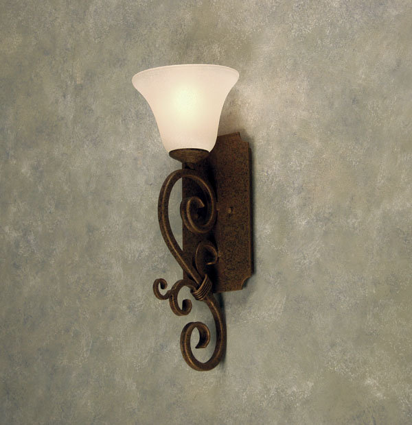 Thierry 1 - Light Armed Sconce, Gilded Tobacco