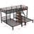 Graidy Twin over Twin Standard Bunk Bed with Shelves by Harriet Bee-1152633810